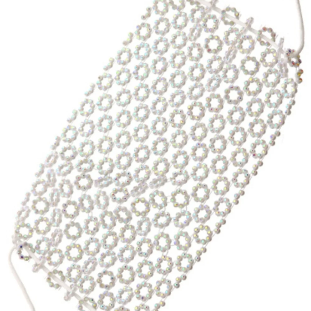 Rhinestone Fashion Face Mask